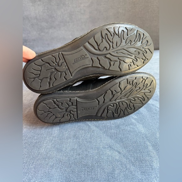 Earth Plover Sandals Shoes Woman’s SZ 7 Black Leather Lace Up Casual Comfort - Picture 7 of 10